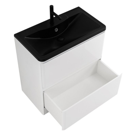 раковина belbagno 100 bb1000/455-lv-art-alr-nero черная матовая