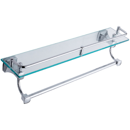 Стеклянная полка CeramaLux Domino 95411 Хром