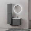 тумба под раковину sancos folk 60 fl60gs подвесная grey soft
