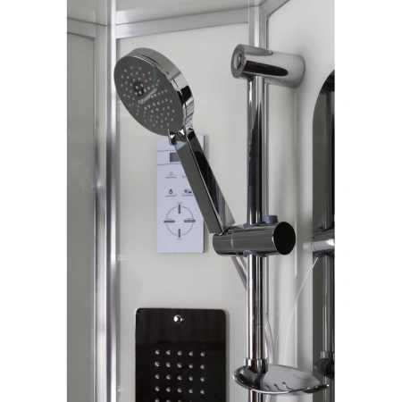 душевая кабина niagara premium 90x90 ng-6001-01g с гидромассажем