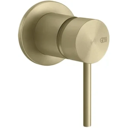 Смеситель Gessi Gessi316 54019#727 для душа, встраиваемый, внешние части, на 1 выход, цвет Brass Brushed PVD Смеситель Gessi Gessi316 54019#727 для душа, встраиваемый, внешние части, на 1 выход, цвет Brass Brushed PVD