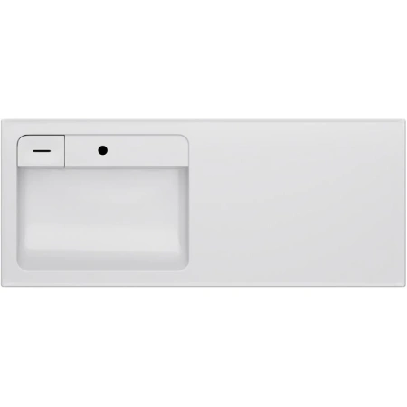 раковина am.pm x-joy m85awpl1201wg с местом под стиральную машину, l ,120x50 см, белая