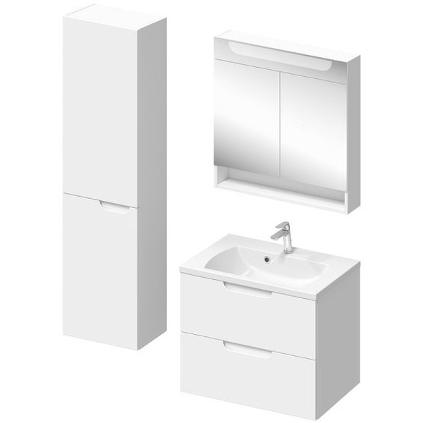 шкаф пенал ravak sb classic ii 40 l x000001473 подвесной белый серый