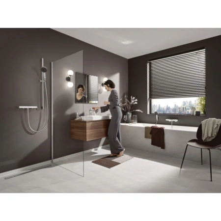 душевая лейка hansgrohe pulsify select 105 3jet activation ecosmart 24101000