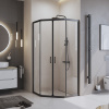 Душевой уголок BelBagno Uno 100×100 UNO-195-P-2-100-C-Cr профиль хром, стекло прозрачное