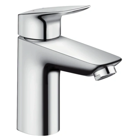 Смеситель для раковины 100, без донного клапана Hansgrohe Logis 71101000