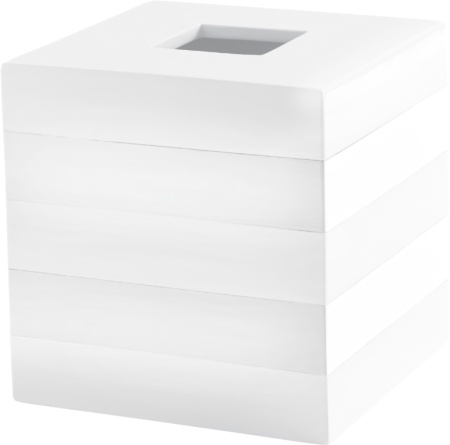Диспенсер для салфеток Kassatex Cabana White ACL-TH-W белый
