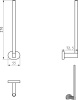 держатель для запасных рулонов ravak chrome cr 420.00 x07p318