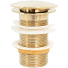 донный клапан для раковины belbagno bb-sc-oro click-clack золото