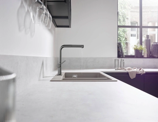 смеситель для кухни hansgrohe talis m54 72809340