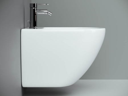 биде ceramicanova metropol cn4003 подвесное, белое биде ceramicanova metropol cn4003 подвесное, белое