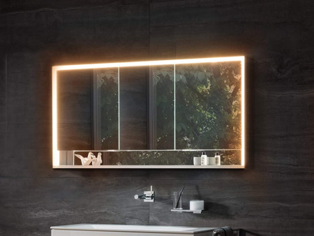 зеркальный шкаф keuco royal lumos 140 см 14306 171301