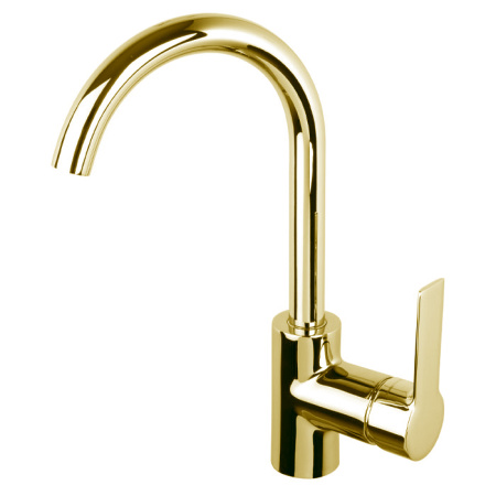 Смеситель Fima Carlo Frattini Mast F3151OR.1 для раковины, на 1 отв., золото