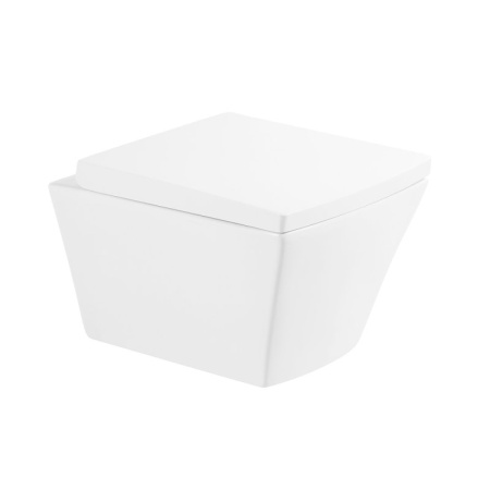 унитаз подвесной безободковый belbagno regina bb104ch, без сиденья, цвет белый