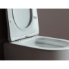 унитаз ceramicanova mia rimless cn1805 подвесной, с сиденьем микролифт, белая
