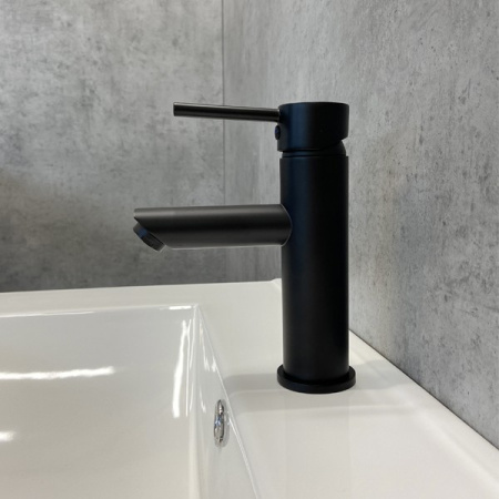 Смеситель для раковины Comforty FC018A-CMT черный матовый