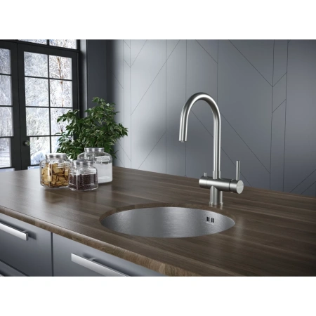 смеситель для кухни с фильтром paulmark heller he213218-ss + h851p00