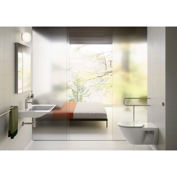 раковина gsi community 7635011 подвесная, 60x55 см, bianco lucido (белый глянец)