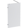 Душевая стенка Am.Pm X-Joy W94WI-110-F1-MTE, 110 см, со свободным входом, профиль хром матовый, стекло прозрачное