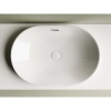 раковина ceramicanova element cn5020, встраиваемая, сверху, 60x40 см, белая