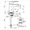 смеситель ideal standard strada a5845aa для биде, с донным клапаном, хром