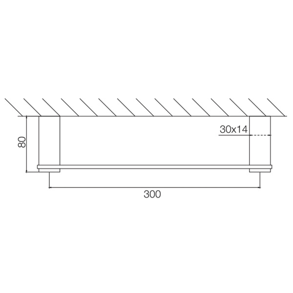 Полотенцедержатель 30 см FIMA|Carlo Frattini Accessori F6020/30OR подвесной, золото Полотенцедержатель 30 см FIMA|Carlo Frattini Accessori F6020/30OR подвесной, золото
