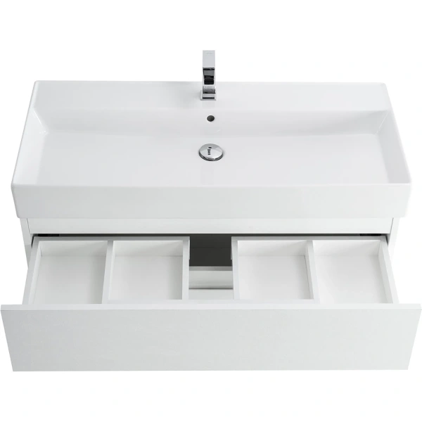 тумба под раковину cezares molveno 46 100 molveno 46-100-2c-so-bg подвесная bianco ghiaccio