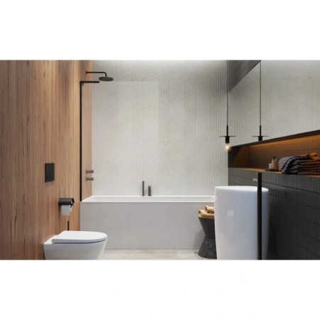 шторка для ванны radaway modo sl black pnj ii 70 left 10316070-54-01l прозрачное