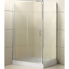Душевой уголок BelBagno Uno 110×80 UNO-AH-1-110/80-P-Cr профиль хром, стекло рифленое