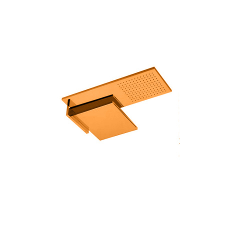 Двойной верхний душ Fantini Venezia 86 P9 8035B цвет: Matt Copper PVD