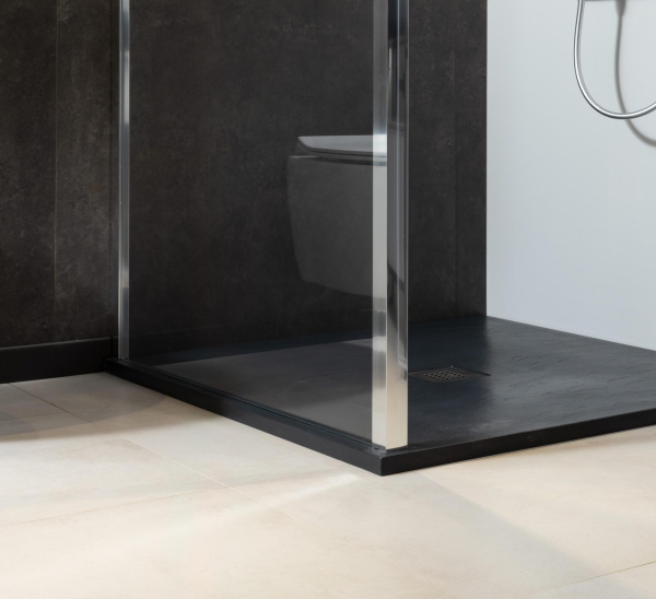 боковая стенка allen brau priority 3.31016.00 стекло optiwhite, easyclean цвет хром (256524)