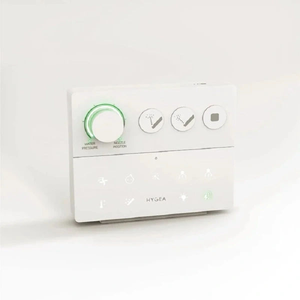 унитаз-биде artceram hype khyv001 05 00 подвесной, безободковый, saniglaze, soft-close, с пультом управления. цвет-белый матовый