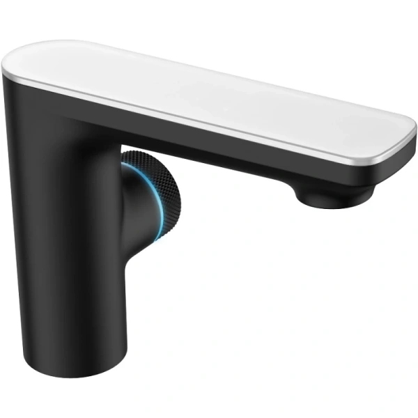 смеситель для раковины berges morans 076002 с термостатом черный матовый