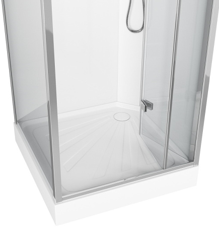 душевая кабина cerutti spa bella 90x90 901t без гидромассажа