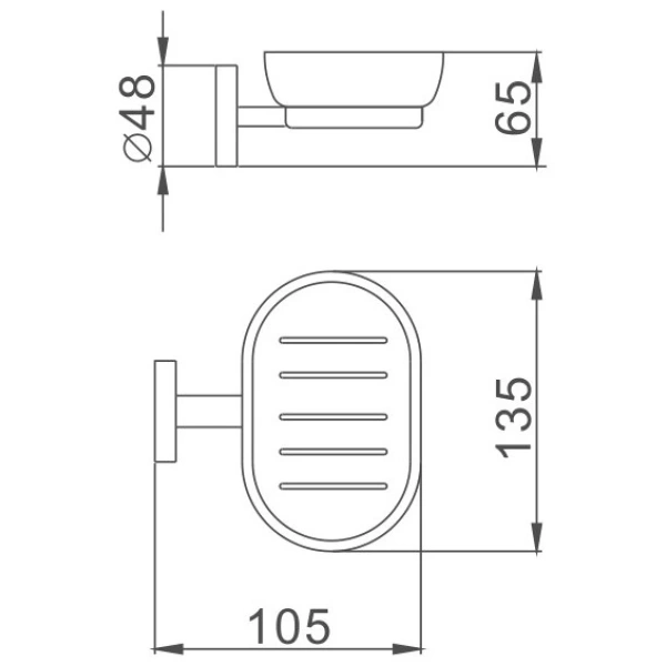 Мыльница Haiba HB87 02