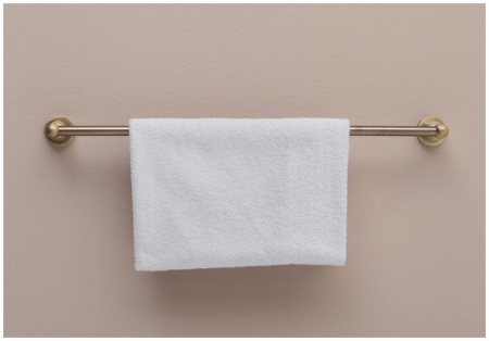 держатель для полотенец aquanet 3824 00189259 60 см, цвет латунь