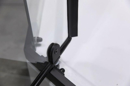 душевой уголок esbano esr-7160b 90x90 esugr7160b профиль черный матовый стекло прозрачное