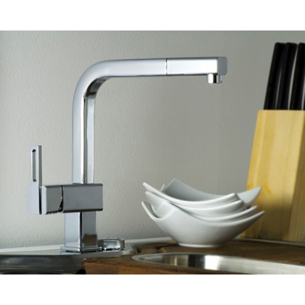 смеситель для кухни webert kitchen dado da940302015 цвет хром
