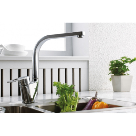 смеситель для кухни bravat line f75299c-2