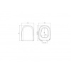 сиденье для унитаза roca giralda soft close zru9000047