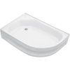 душевая кабина river dunay 120x90x26 тн l 10000003130 профиль матовый хром задняя стенка черная
