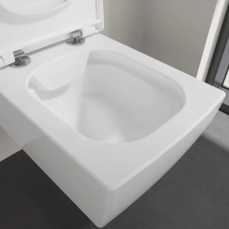унитаз подвесной villeroy & boch memento 2.0 4633r0r1 безободковый, альпийский белый
