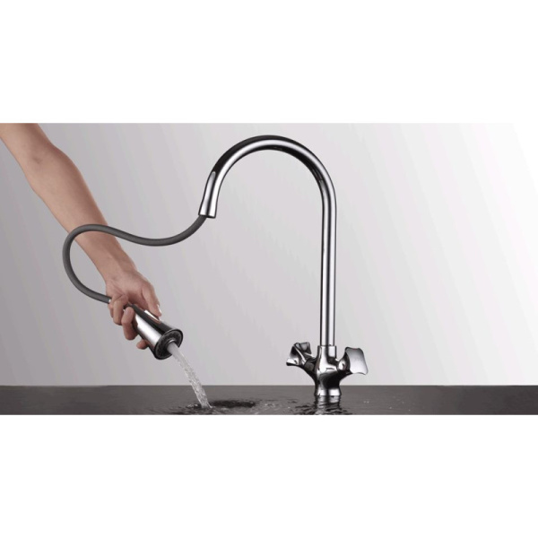 смеситель для кухни d&k grimm hessen da1382501 хром
