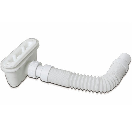 сифон для душевого поддона weltwasser ww trab 001 wt 10000004411 белый