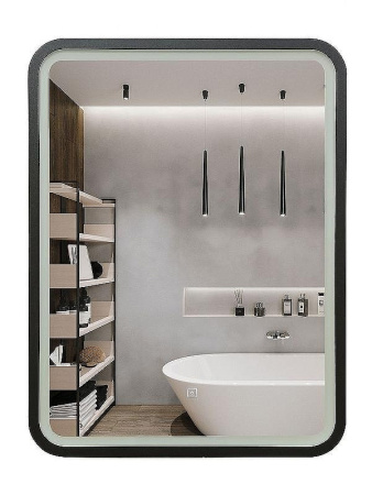 Зеркало с подсветкой Art&Max Genova AM-Gen-600-800-DS-F