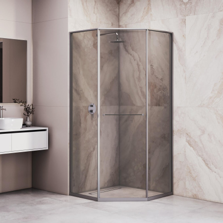 Душевой уголок RGW SV-82Gr "L" 900x900