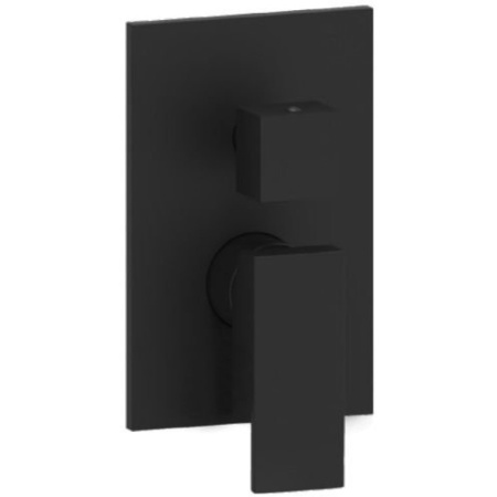 Смеситель Paffoni Elle EL018NO/M для душа, встраиваемый, с внутренней частью, черный матовый