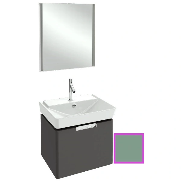 тумба оливковый глянец 57,3 см jacob delafon reve eb1130-g95