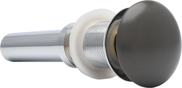 донный клапан aquame aqm7002-0mdg клик клак, темно-серый матовый