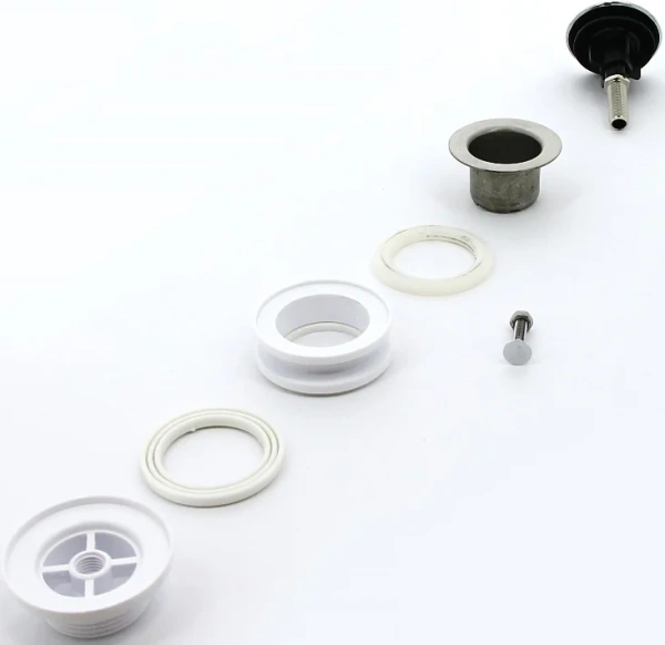 донный клапан mcalpine cwp60-ssp-pb для раковины, без перелива, хром